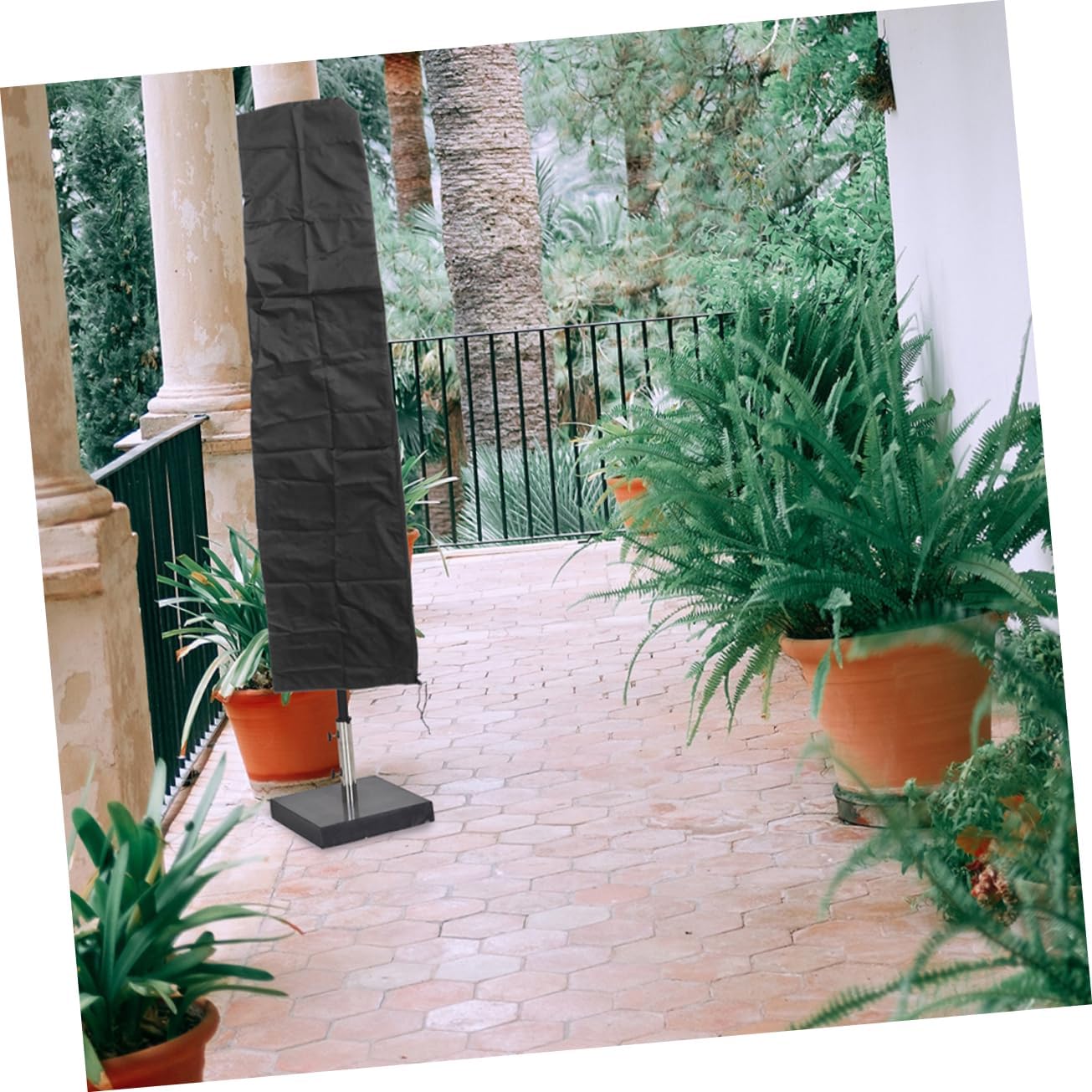 4pcs Outdoor Umbrella for Patio Beach and Garden Oxford Cloth for Umbrellas Weatherproof Easy to Store All-