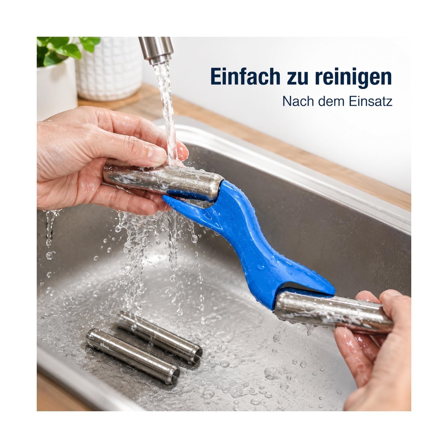 Fugenstreichgerät aus Aluminiumlegierung, 21,5 cm Fugeneisen für Mauerwerk, ergonomische Fugenkelle für Ziegelnähte, Mauerkelle für Hausrenovierung, Gartenbau und Bauprojekte