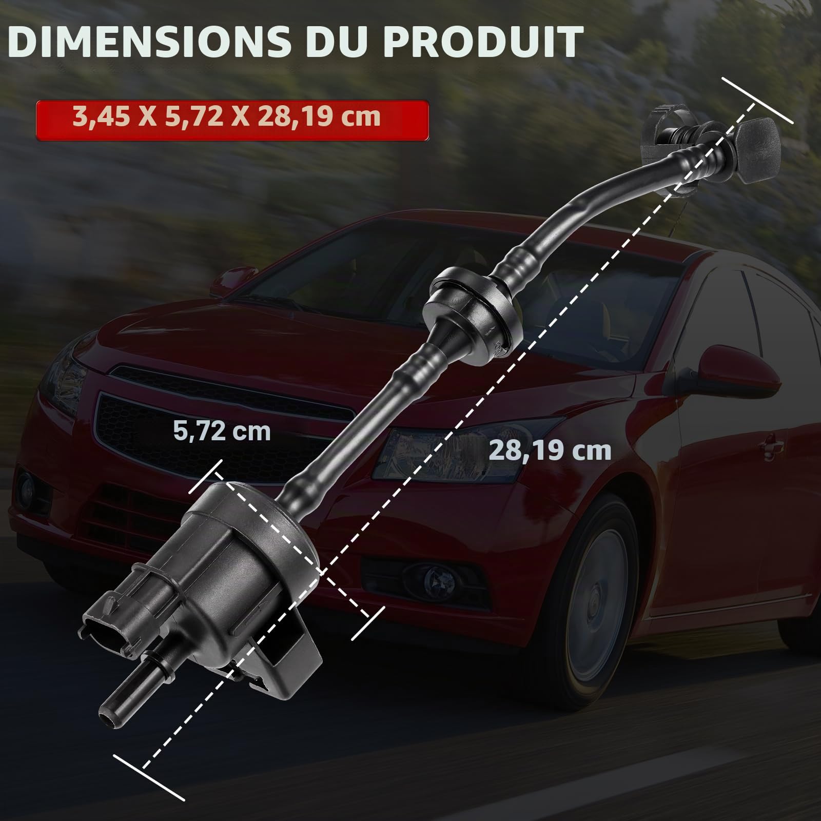 55573017 Vanne solénoïde de purge pour Chevrolet Cruze Sonic 2013-2018 pour Opel Corsa Astra 55576071