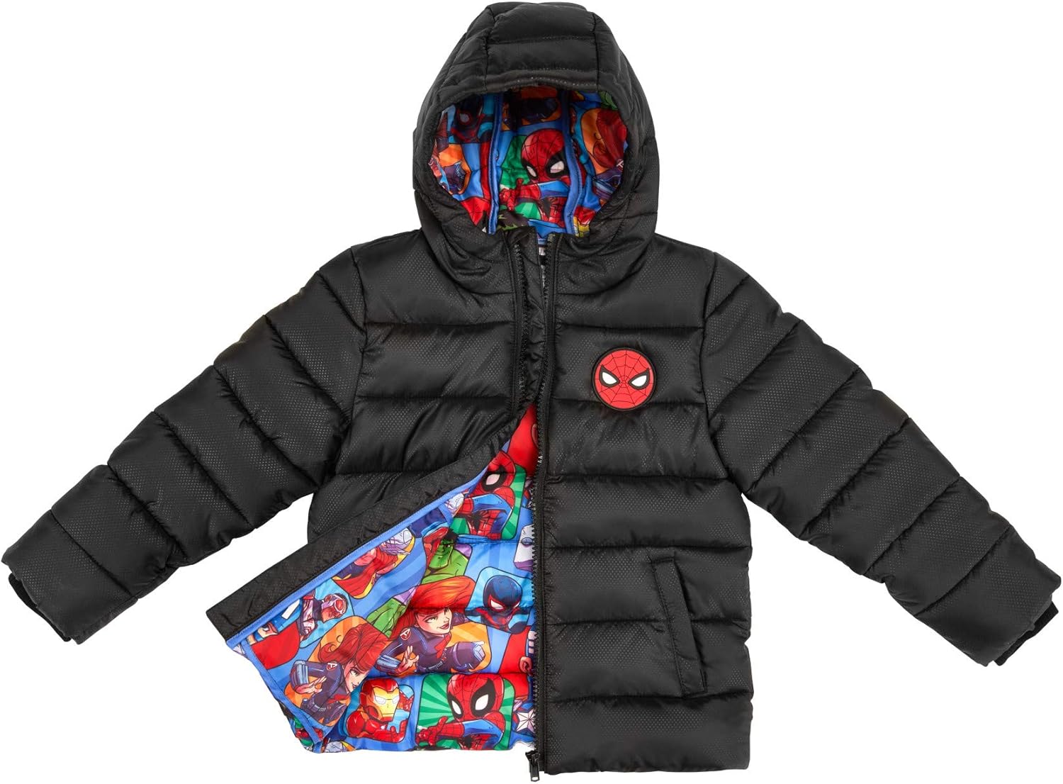 spiderman winter coats