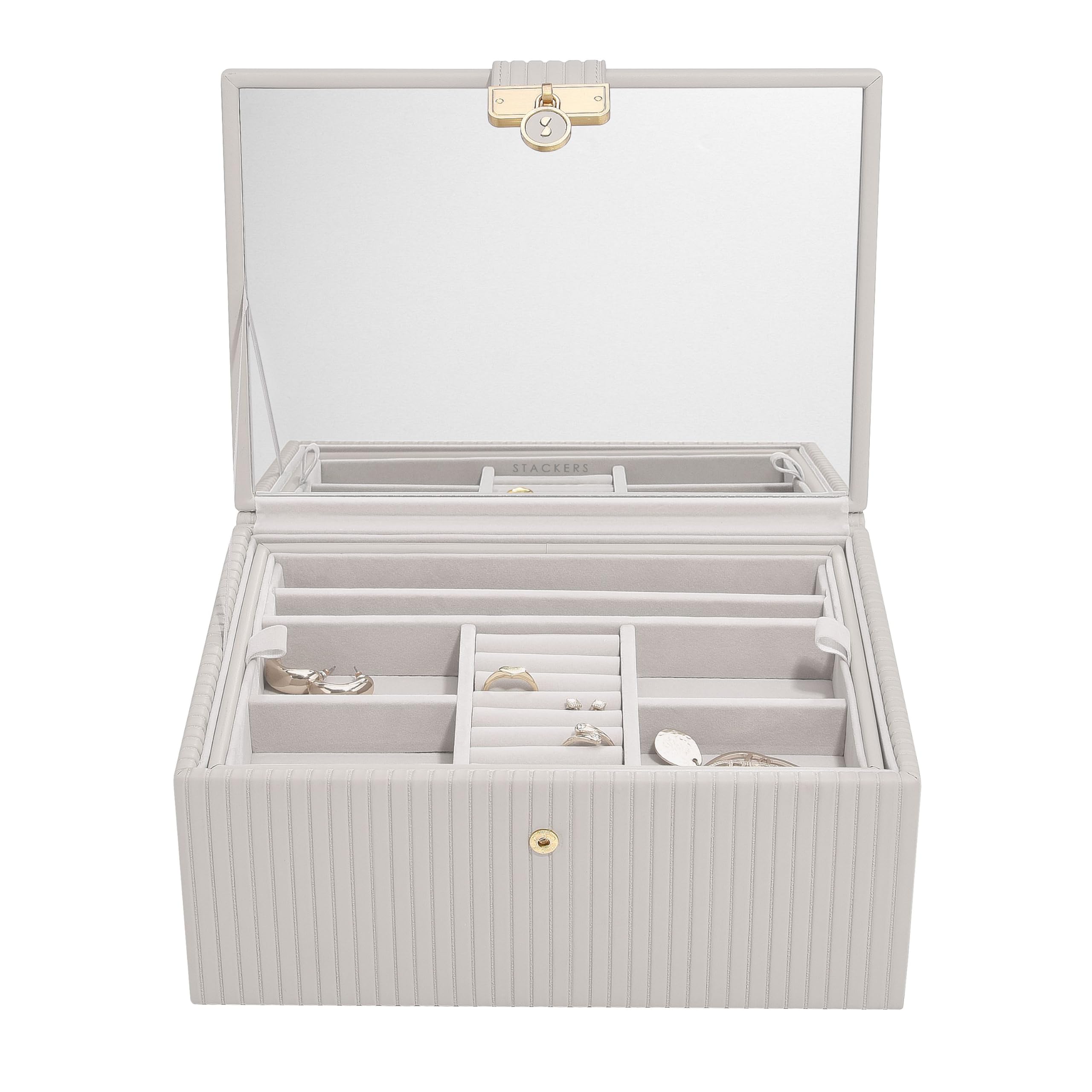 Stackers Limestone Luxury Classic Jewellery Box