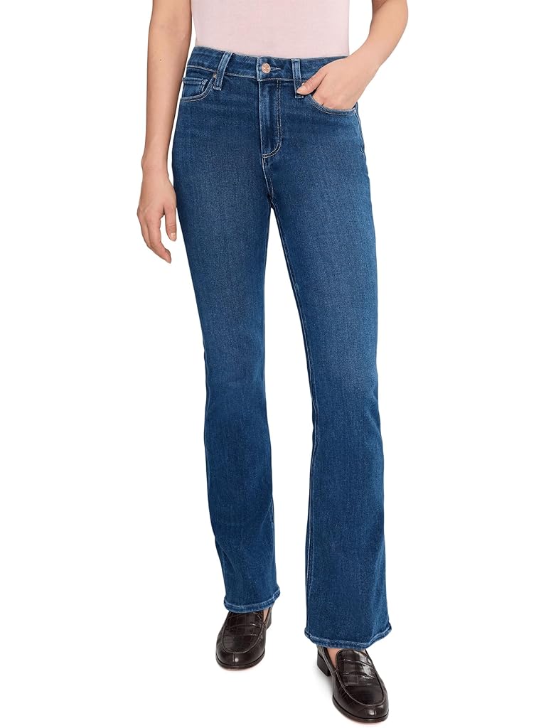 Blue Paige High-Rise Laurel Canyon 32" in Aerial