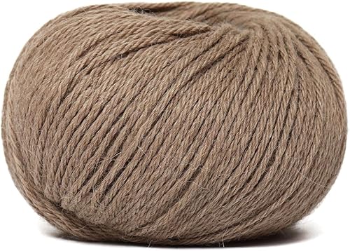 Miniatura 4 de Juego de 3 madejas de 100% lana de alpaca bebé, peso voluminoso, suave y perfecto para tejer y ganchillo