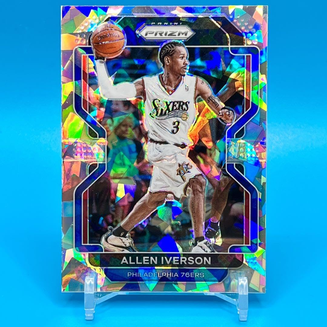 Amazon.co.jp: PANINI PRIZM NBA ALLEN IVERSON アイバーソン K 