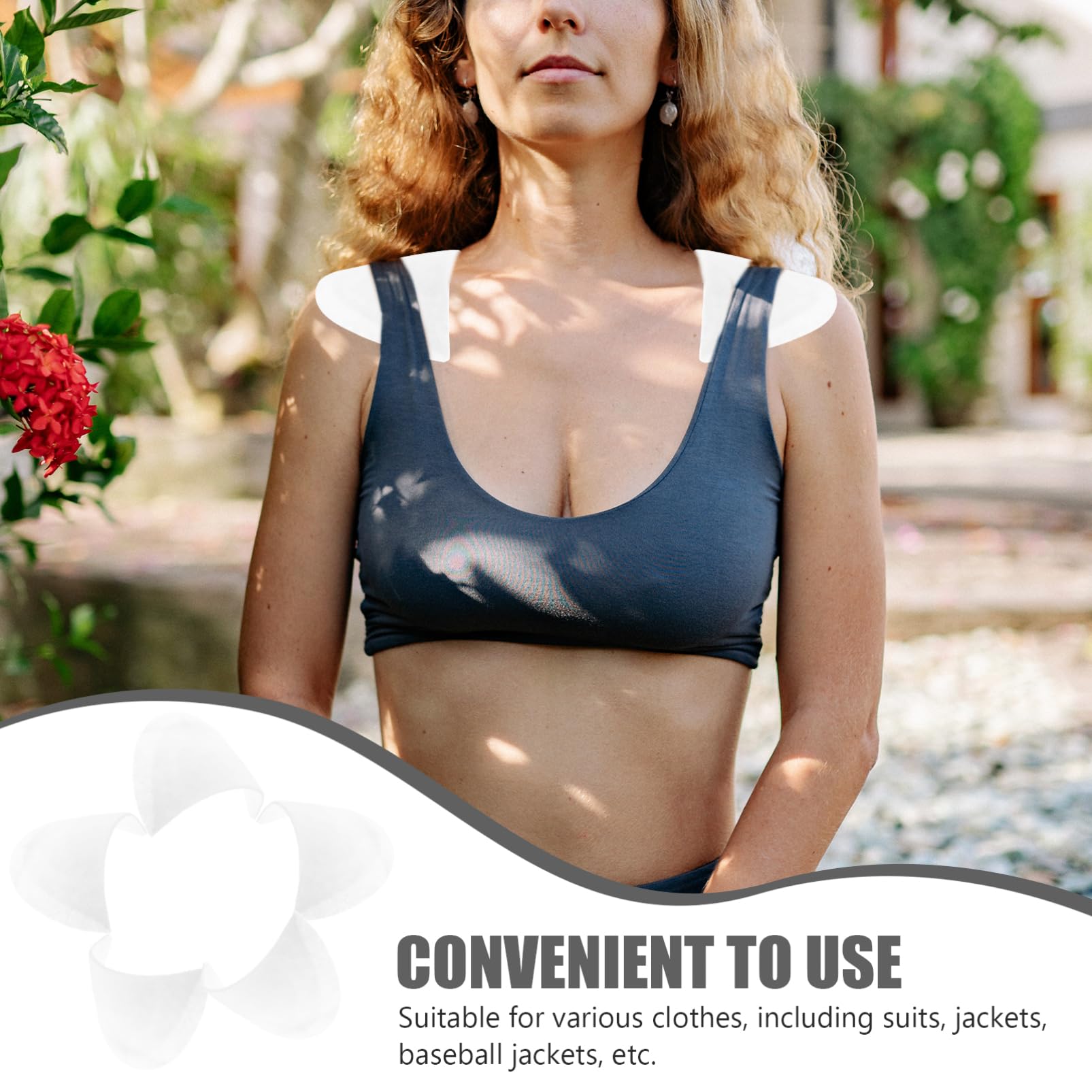 JEWEDECO Shoulder Pad for Bag Strap Breathable Mesh Shoulder Pads 20 Pairs Soft Comfortable