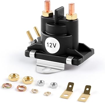 12V Power Trim Solenoid Switch Compatible with Mercury and Mariner Outboard Starters from 35-275HP Mercruiser 89-818864T, 89-846070, 89-94318, 89-96158, 89-96158T, 89818864T, 89846070...