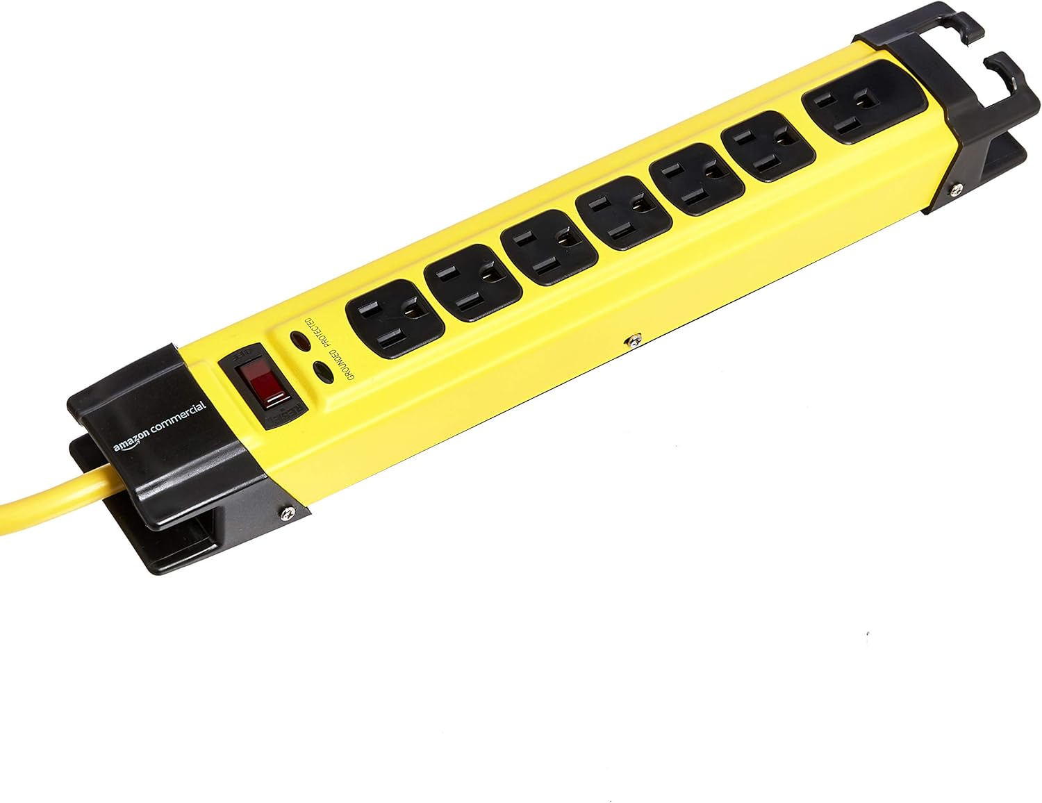 Hottest Sales AmazonCommercial Heavy Duty Metal Surge Protector Power Strip, 6 PACK, Yellow Best Seller AmazonCommercial Heavy Duty Metal Surge Protector Power Strip, 6 PACK, Yellow