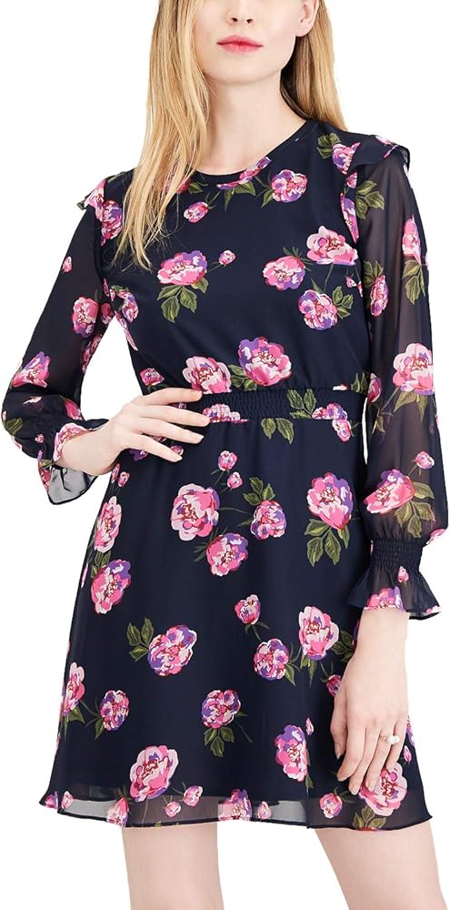 corsica women's floral printed fit & flare maxi dress reviews Buy Juniper Navy Blue Floral Printed Fit & Flare Maxi Dress Online at Low  Prices
