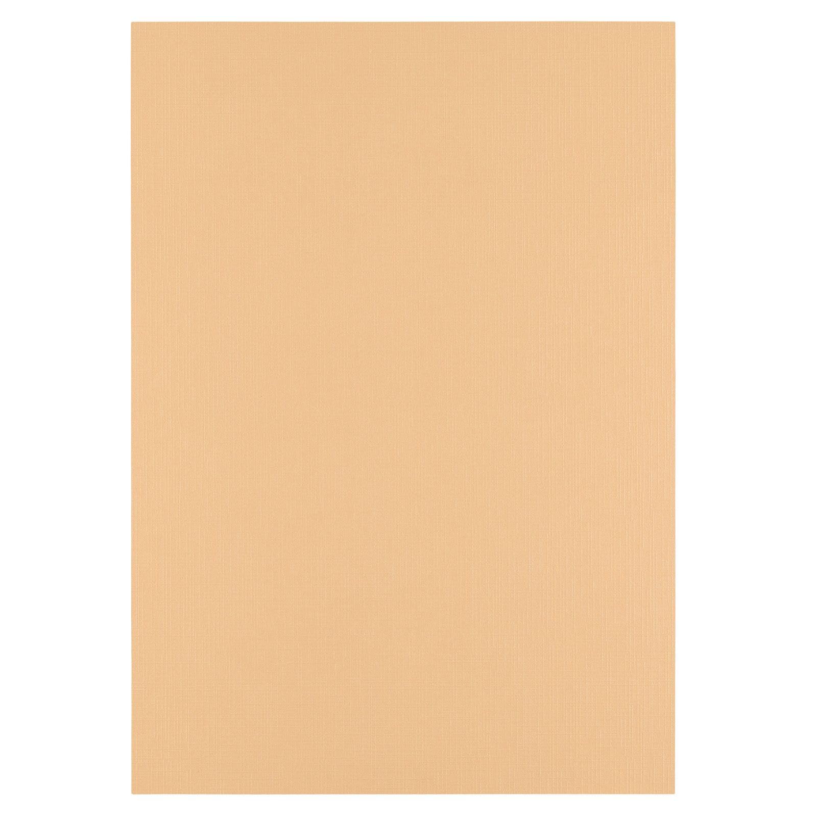 Florence Linen Cardstock A4 Beige (Parchment), 100 Sheets of 250 GSM Coloured Paper