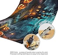 Vista 3 de Rompecabezas de 1000 piezas gótico de Halloween para ilustraciones de juegos para adultos, adolescentes y niños 20323063