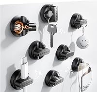 Vista 1 de 8 Pack Charging Cord Organizer [1S Click-in] LISEN Magnetic Charging Cord Holder, Easy Open Cable Holder with Strong Adhesive, Cable Management