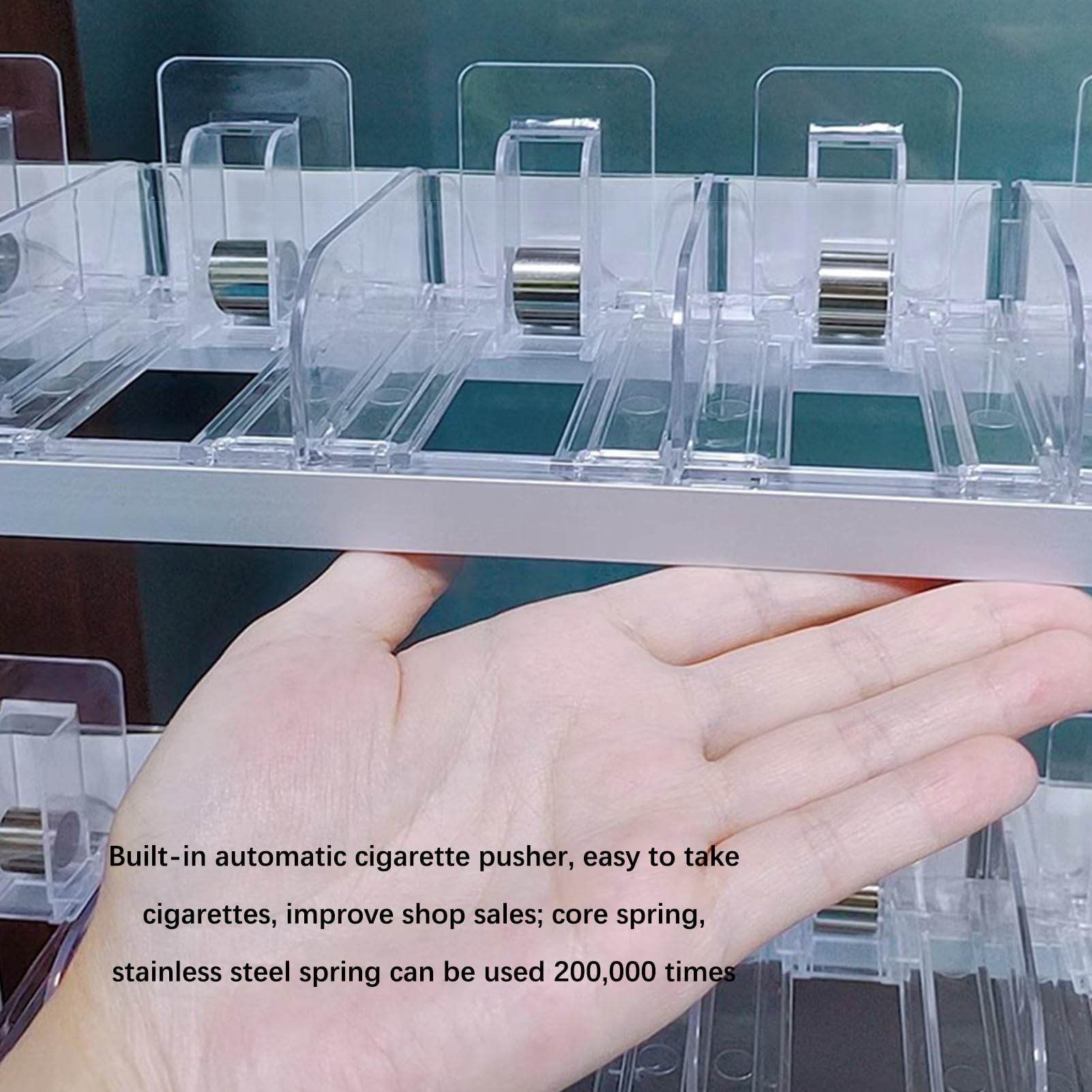 Supports D'affichage Pour Cigarette, Vitrine Automatique Prsentation  Cigarettes, Mont Au Mur Vitrine Pour Cigarettes, Magasin De Dtail Armoire   Cigarettes (Color : Clear, Size : 12.60x6.30x7.87i : Amazon.fr: Mode