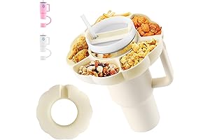 Snack Bowl for Stanley 40 oz Tumbler with Handle to Conquer Game Day