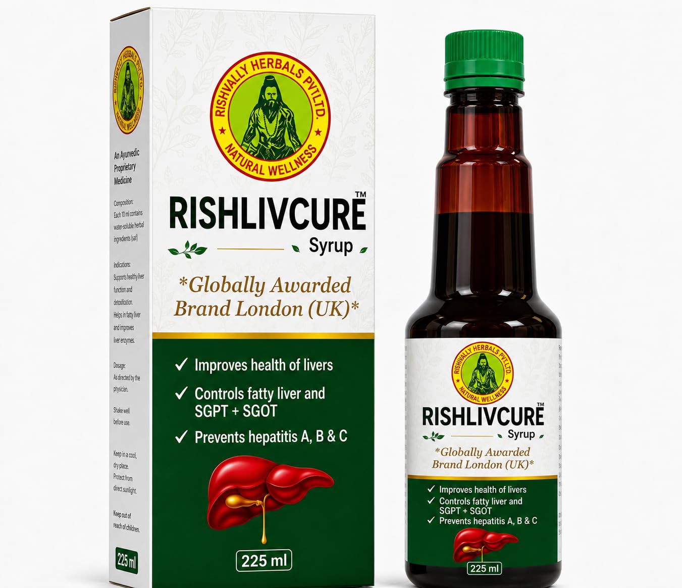 Rishivally Herbals Rishlivcure Syrup Reduce liver swelling-picture-15