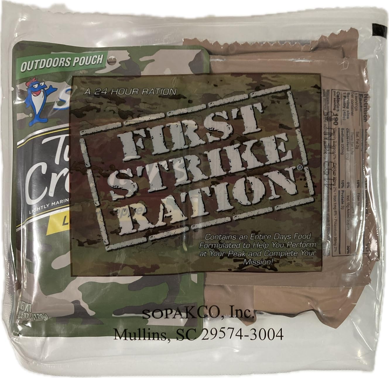 Amazon.co.jp: アメリカ レーション MRE 新型パッケージ ファースト  