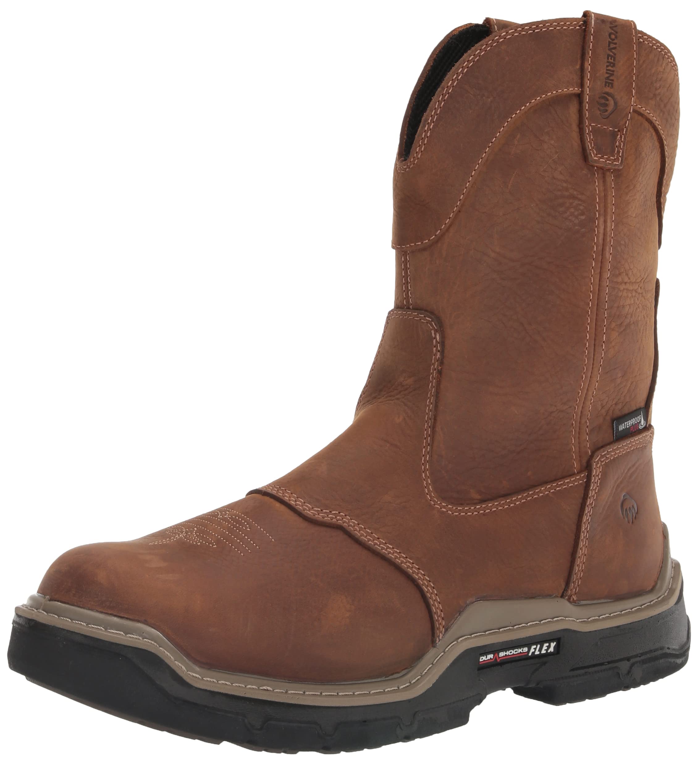 WOLVERINE Men's Raider DuraShocks Western CarbonMax Wellington Boot 14