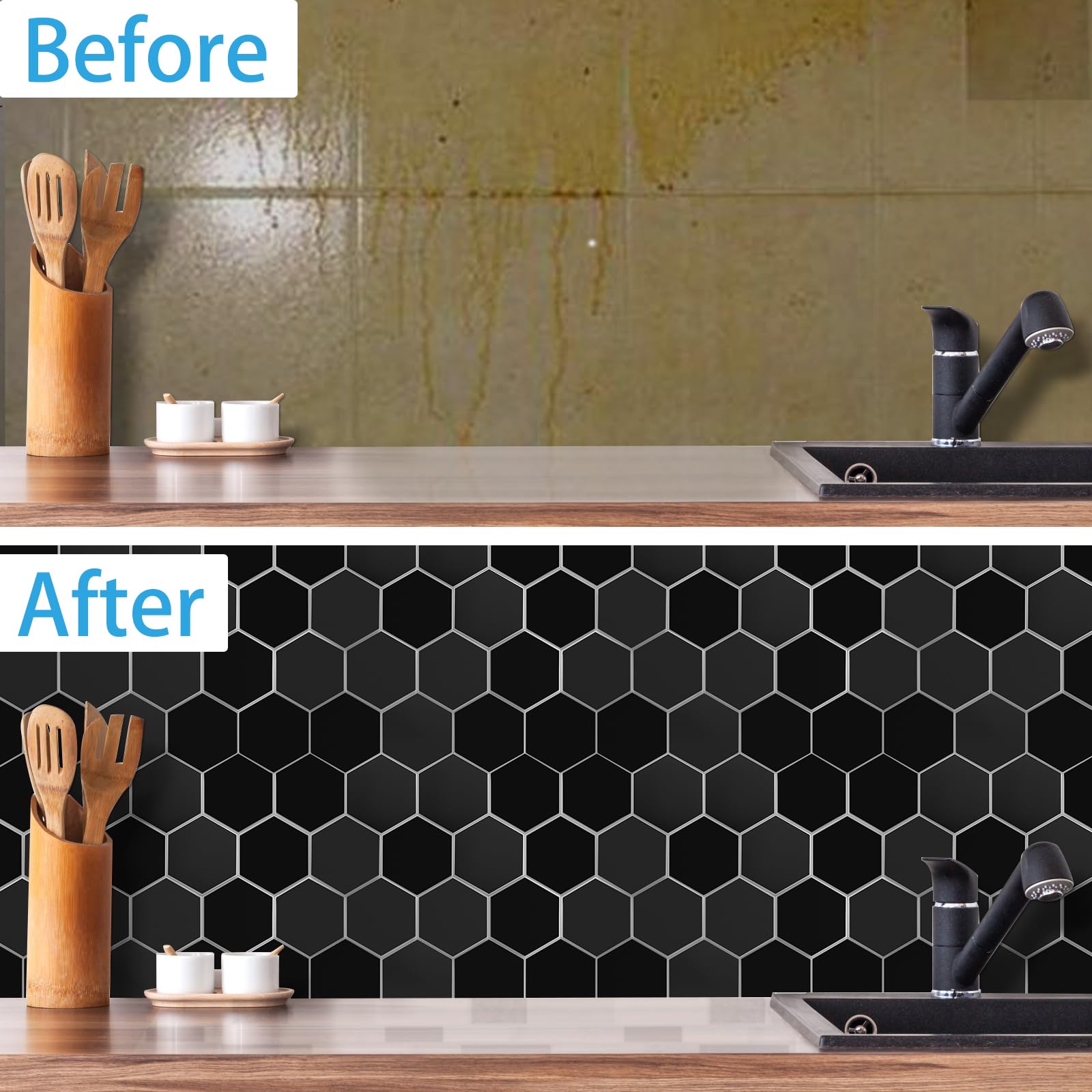Stick On Ceramic Tile Backsplash Peel And Stick Backsplash Over Tile?