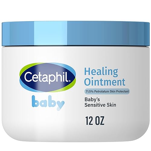 Cetaphil Ungüento curativo para bebés, ungüento para sarpullido del pañal que calma y protege la piel irritada del bebé, protector de la piel para