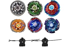 Gyros: Unleash 6 Unstoppable Metal Bayblades for Epic Fusion Battles