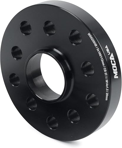 Miniatura 9 de MOCA - 2 espaciadores de rueda de 0591in de 5 x 100 a 0197 x 4409in patrón de pernos de 2248in orificio de cubo M14 x 15 apto para 1995-2022 para