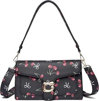 Travistar Crossbody Bags for Women Trendy - Small Cross Body Purse Shoulder Bag Leather Handbags Evening Clutch with 2 Straps | 2 detachable straps