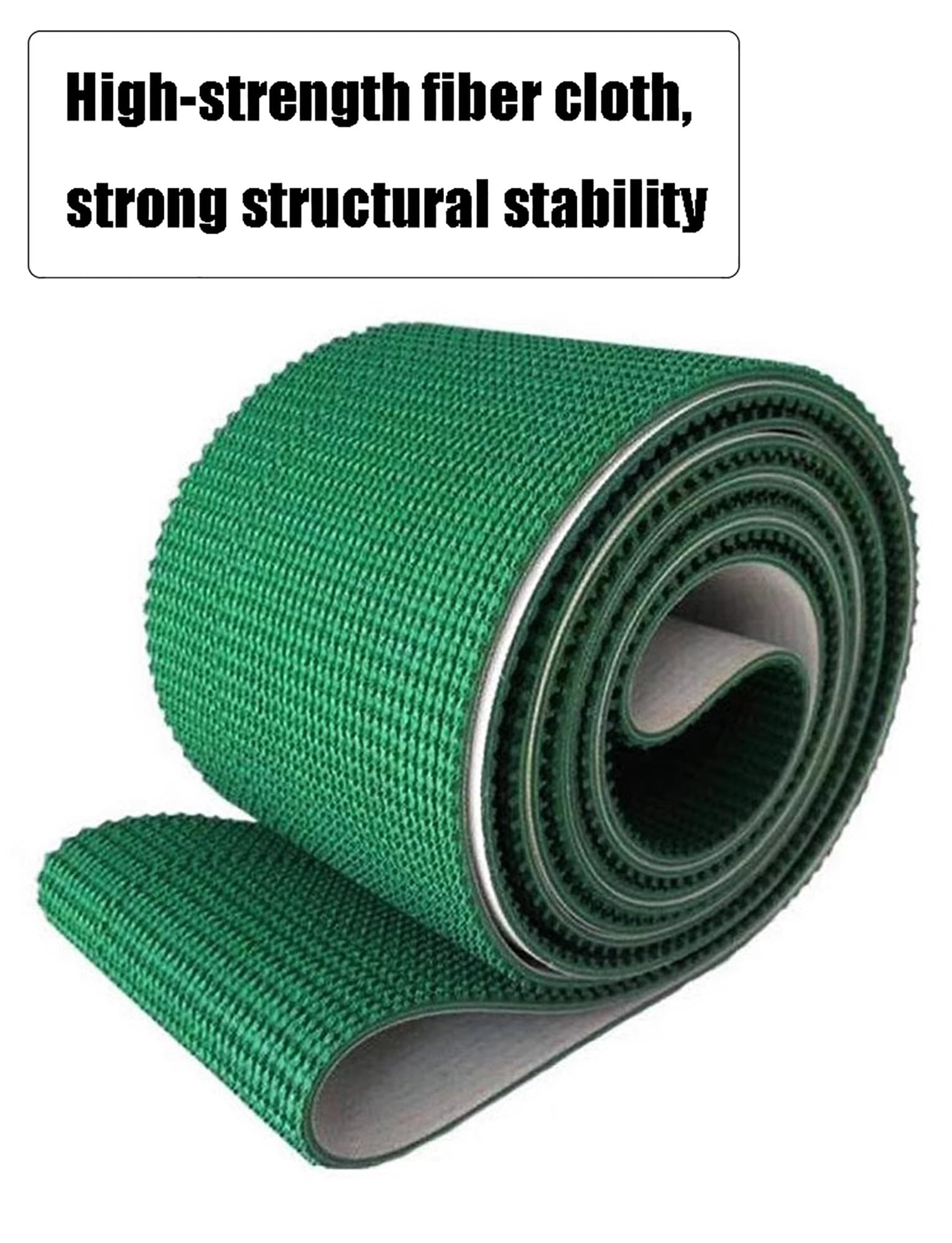 Nastro trasportatore in Resina PVC antistrappo, Spessore 5 mm, Formato 116x23 cm, Adatto per Linee di Produzione, Alternativa ai Nastri trasportatori da Tavolo per carichi Pesanti, per Uso i