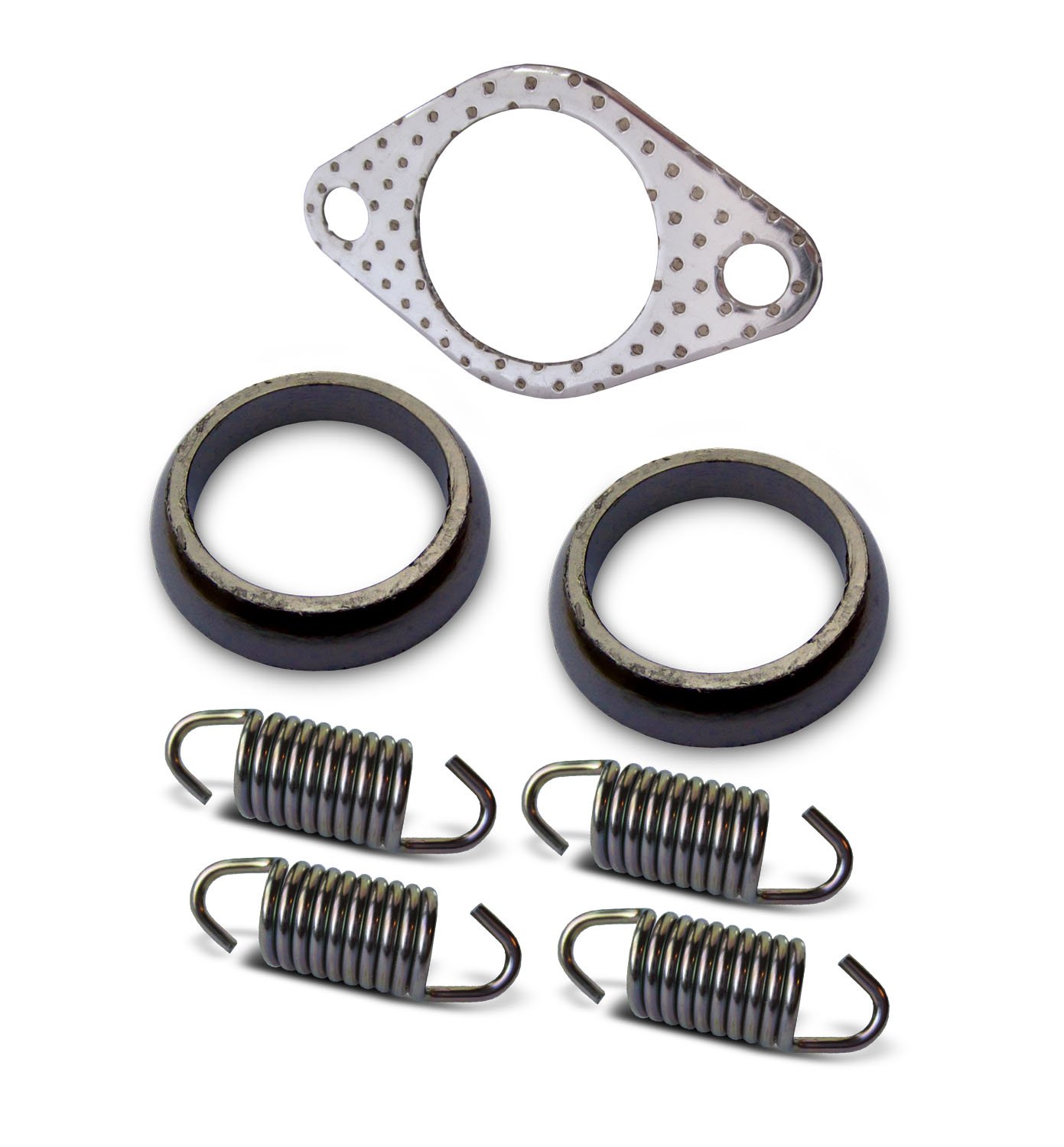 Exhaust Gasket and Spring Rebuild Kit Replacement for Polaris Sportsman 400 500 (2001-2014) – Replaces 3085075 5243518