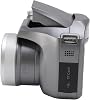Fabater Retro Digital Camera DSLR Camera 4K 60M with CMOS 12x Optical Zoom LED Flash for Travel Portraits (Silver)