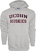 Vista 33 de Blue 84 Sudadera con capucha Alabama Crimson Tide Arched Grey para hombre