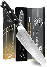 Santoku Knife 7 Inch | Best Chef Knife | 7In Chef Knife | Classic Santoku Chopping Knife | Vegetable Knife - Stainless Steel Kitchen 7 | Chef's Knife | Best Knife Chefs Foundry Knife | Santoku Knives