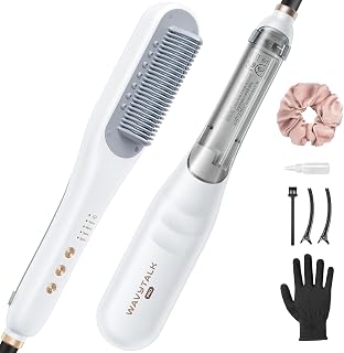 Wavytalk 3-in-1 Steam Hair Brush Straightener