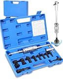 8-32MM 12pcs Bicycles Blind Hole Bearing Puller Set with Slide Hammer Internal Bearing Extractor Puller Kit with 8PCS Expandable Collets