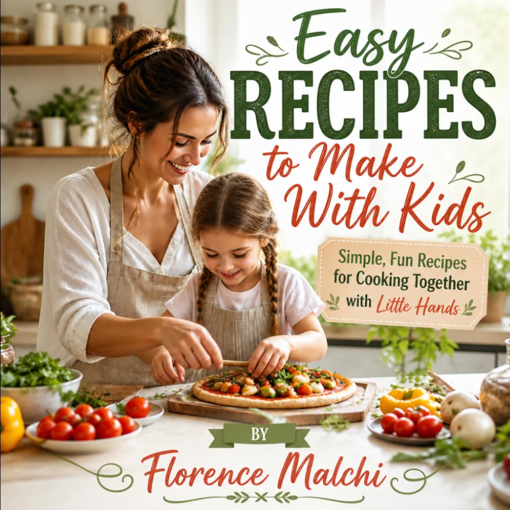 Easy Recipes to Make With Kids: Simple, Fun Recipes for Cooking Together with Little Hands (Creative Kids Activities)