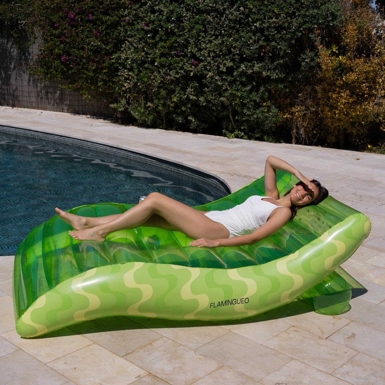 Flamingueo Gonfiabili Piscina - Materassino Mare, Amaca Gonfiabile, Gonfiabile Mare, Poltrona Gonfiabile, Gonfiabile Gigante, 114 x 180 x 70 cm