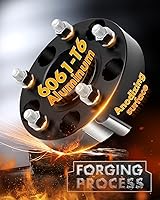 Vista 6 de dynofit Espaciadores de rueda de 5 x 5.5 de 1.5 pulgadas para Ram 1500 2002-2010, espaciador de rueda centrado de cubo de 3.063 in compatible