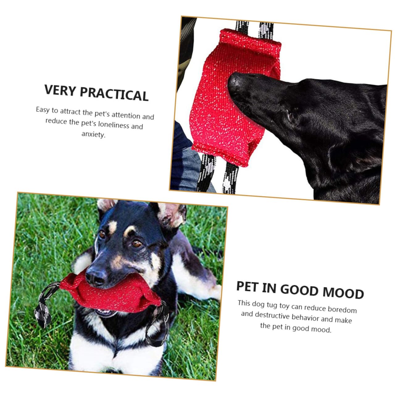 Kisangel 2piezas Pillow De Molar para Perros Juguete Interactivo De Tirar Resistente y Duradero Entrenamiento De Agilidad Canina para Cachorros y Perros Pequeños