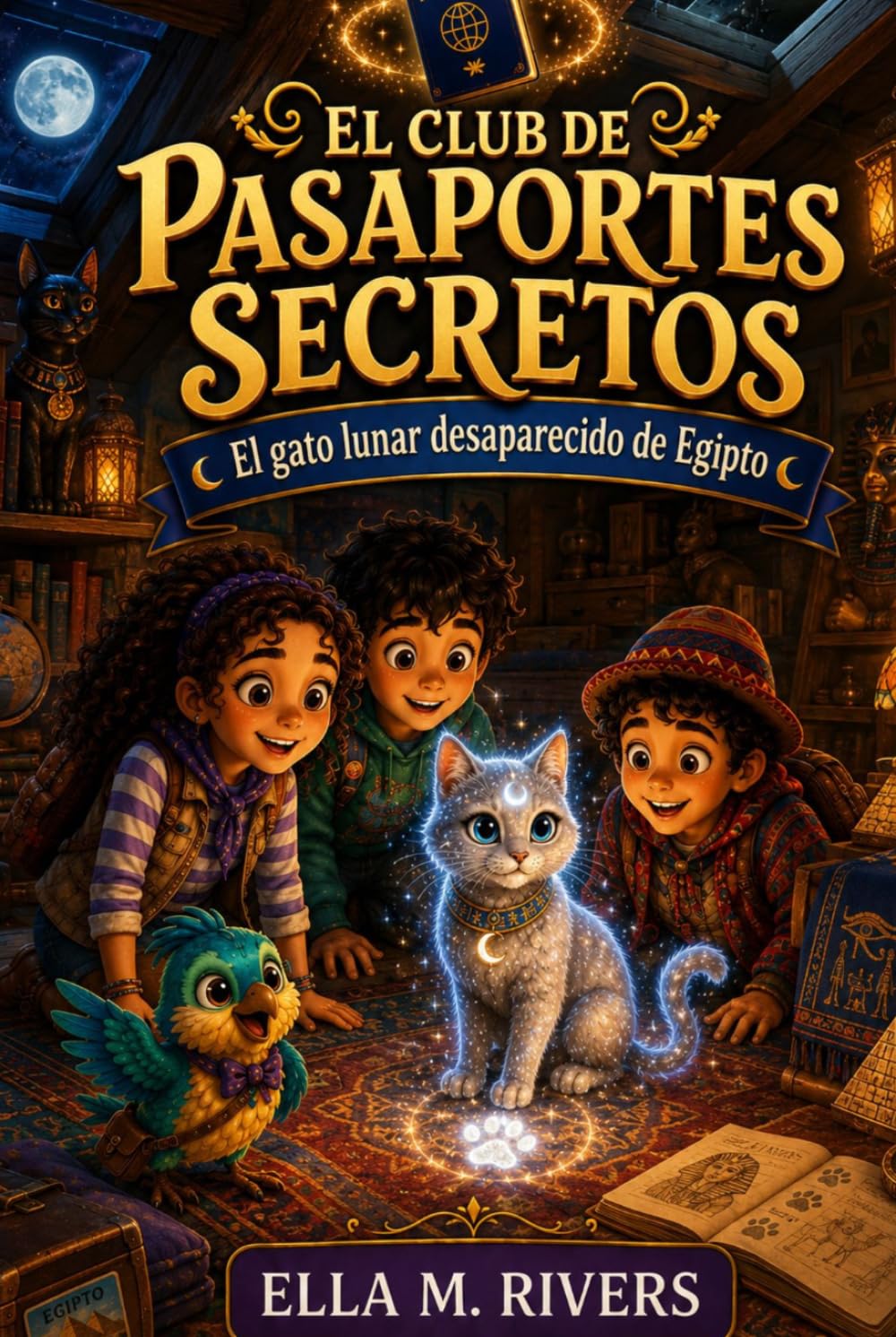 EL CLUB DE PASAPORTES SECRETOS: El gato lunar desaparecido de Egipto