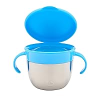 Vista 4 de Munchkin Snack Plus Acero Inoxidable Catcher, Azul