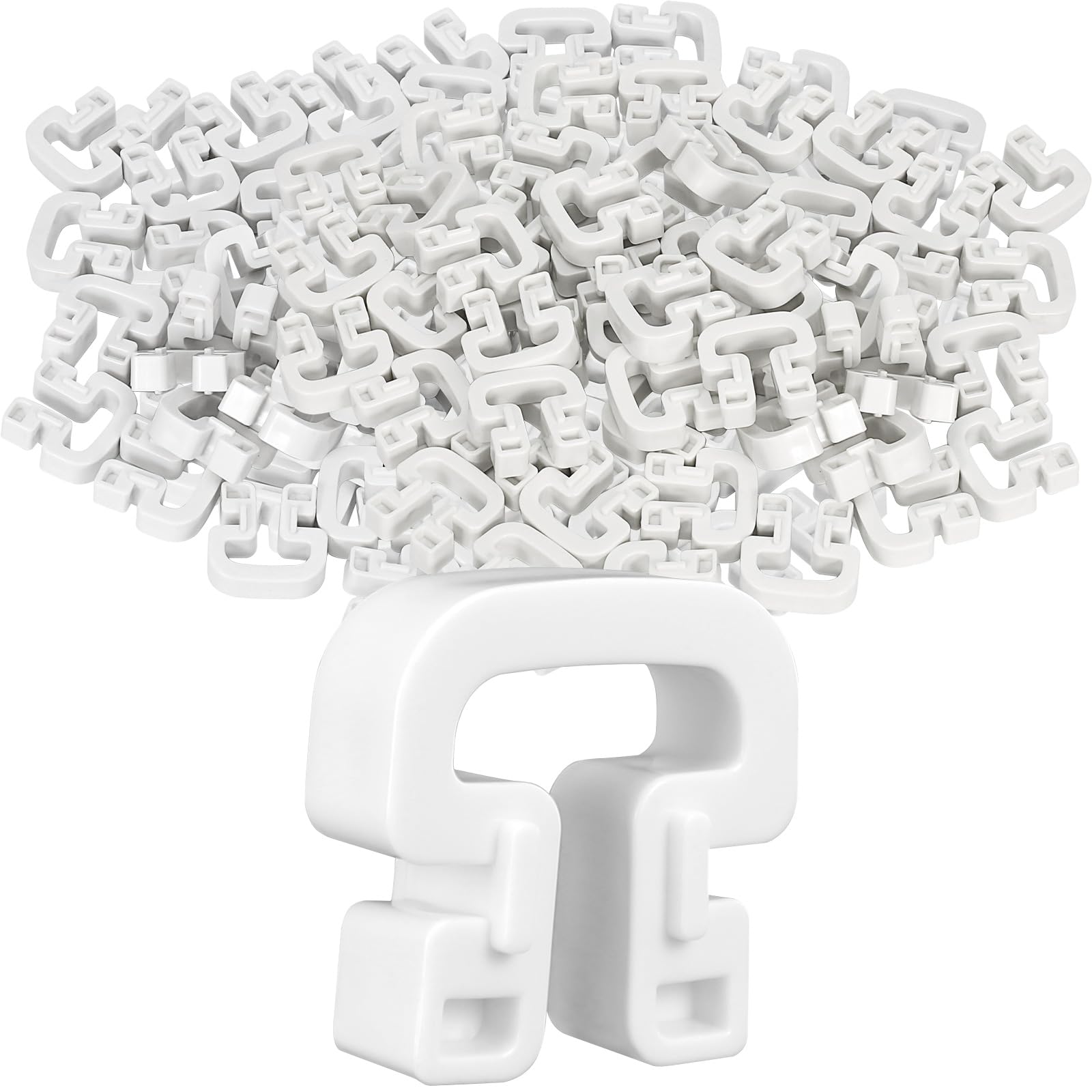 50/100 PCS Soccer Net Clips, 10B3201 Goal Net Clips, Durable Nylon Soccer Goal Lock Net Clips, Football Net Clips for Goal Net Systems