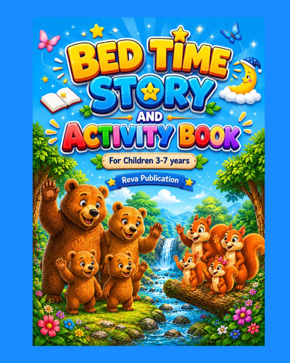 Bed Time Story and Activity Book: Reva Publication (Different Outside But Same Inside)