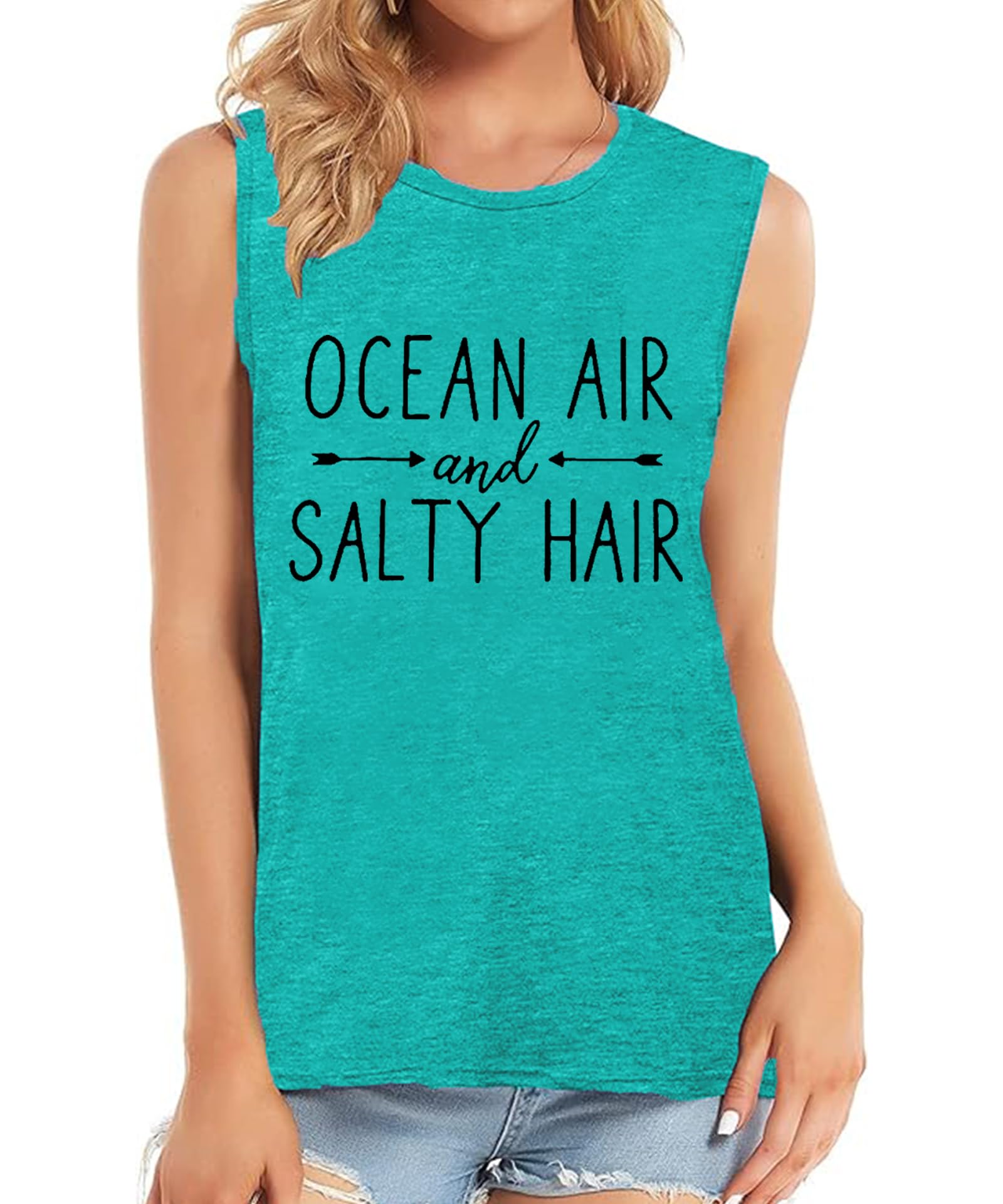 wxqxzly Girls Trip Tank for Women Coconut Tree Graphic Print Summer Workout Sleeveless O Neck Tank Top