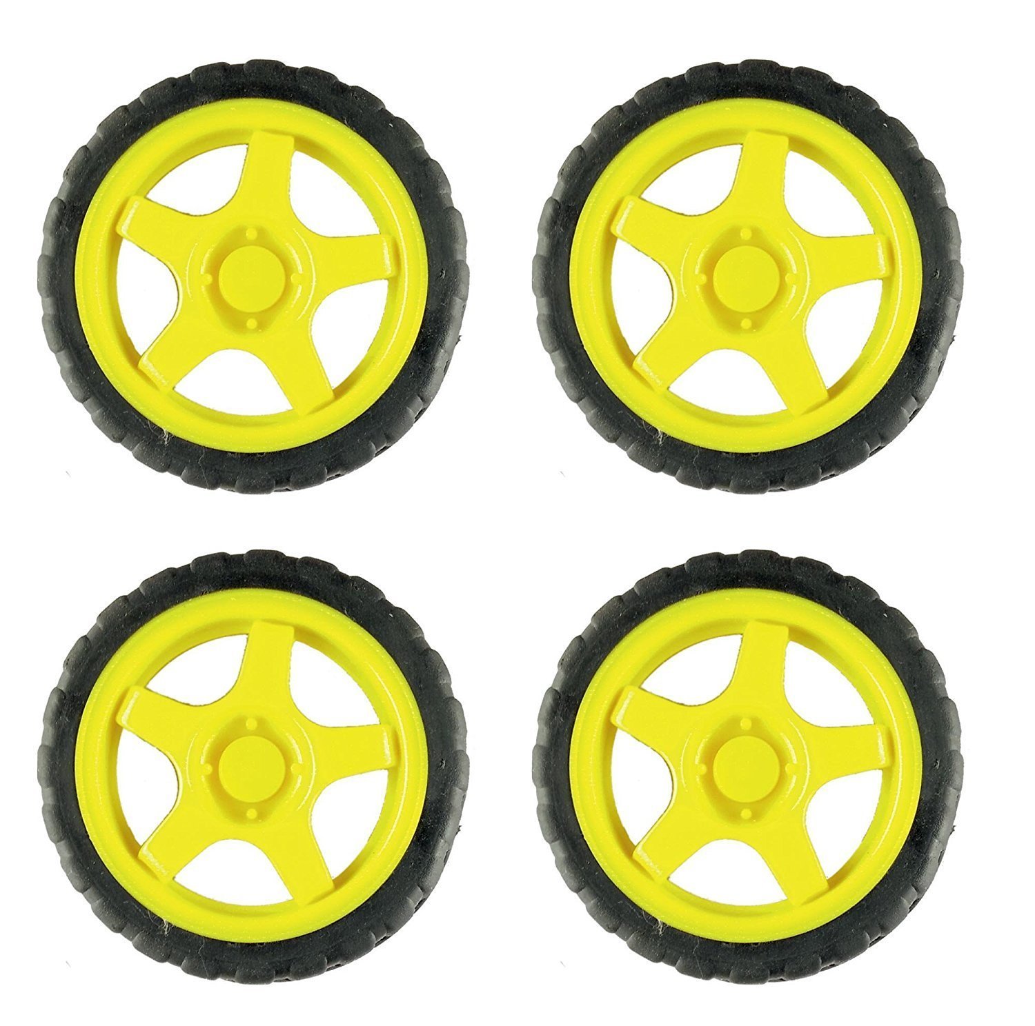 REES52 BO Gear Motor Wheel 6.5cm*2.5cm (Set Of 4)- Colour may vary (B07K25YQJ4) Amazon Price History, Amazon Price Tracker