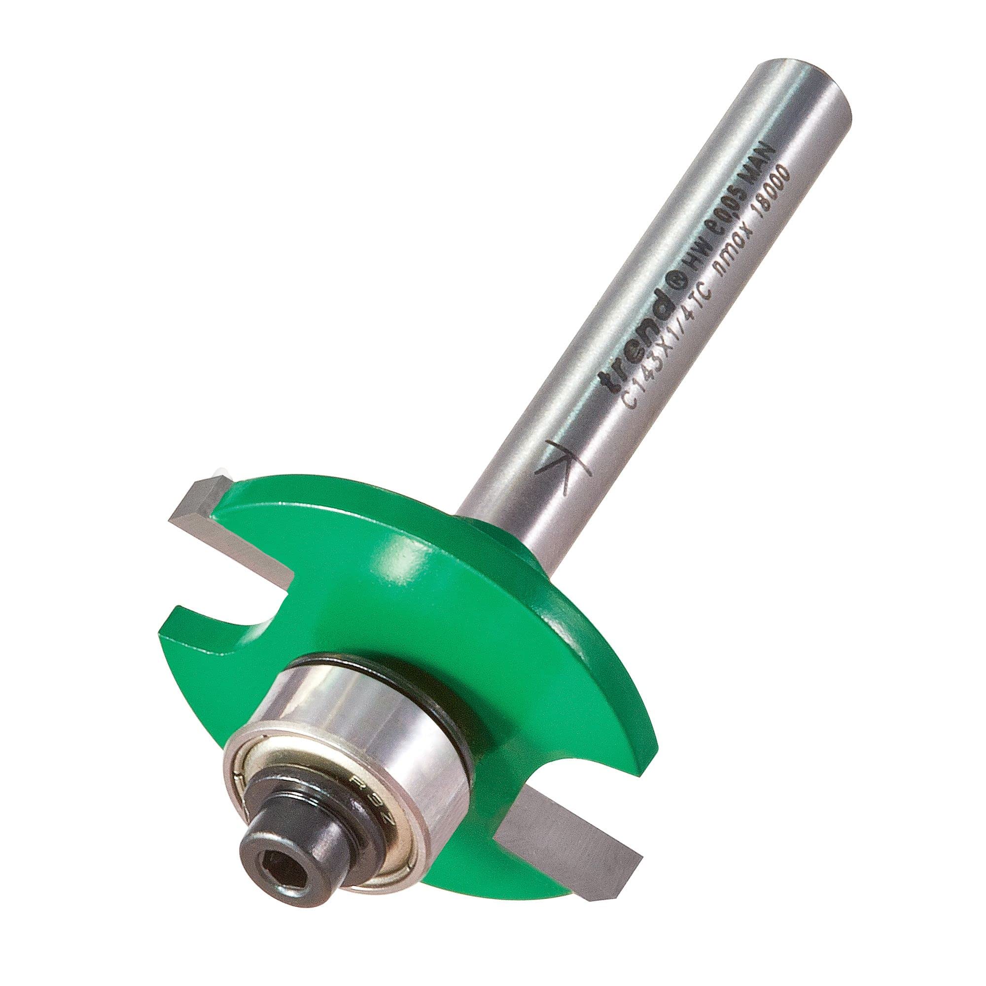 Trend CRAFTPRO One Piece Slotting Router Cutter 3.2mm 31.8mm 1/4"