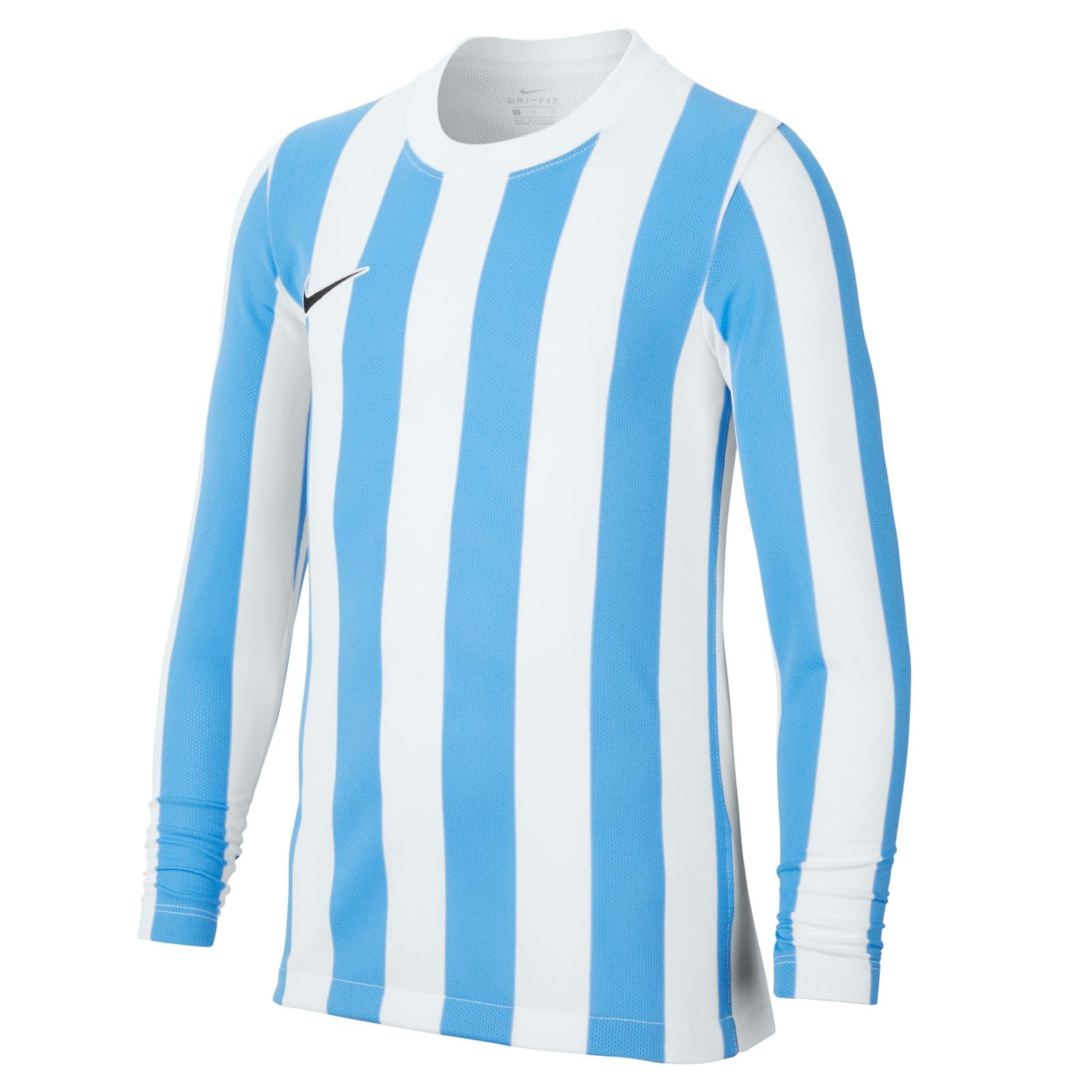 Nike Junior Striped Division Iv Ls Shirt Blue