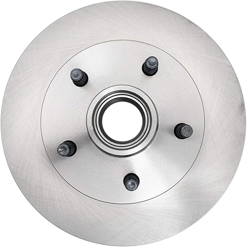 Miniatura 6 de TRQ Kit de pastillas de freno delantero y rotor, kit químico de freno, pastillas de freno de cerámica compatible con Ford Ranger Mazda B2300