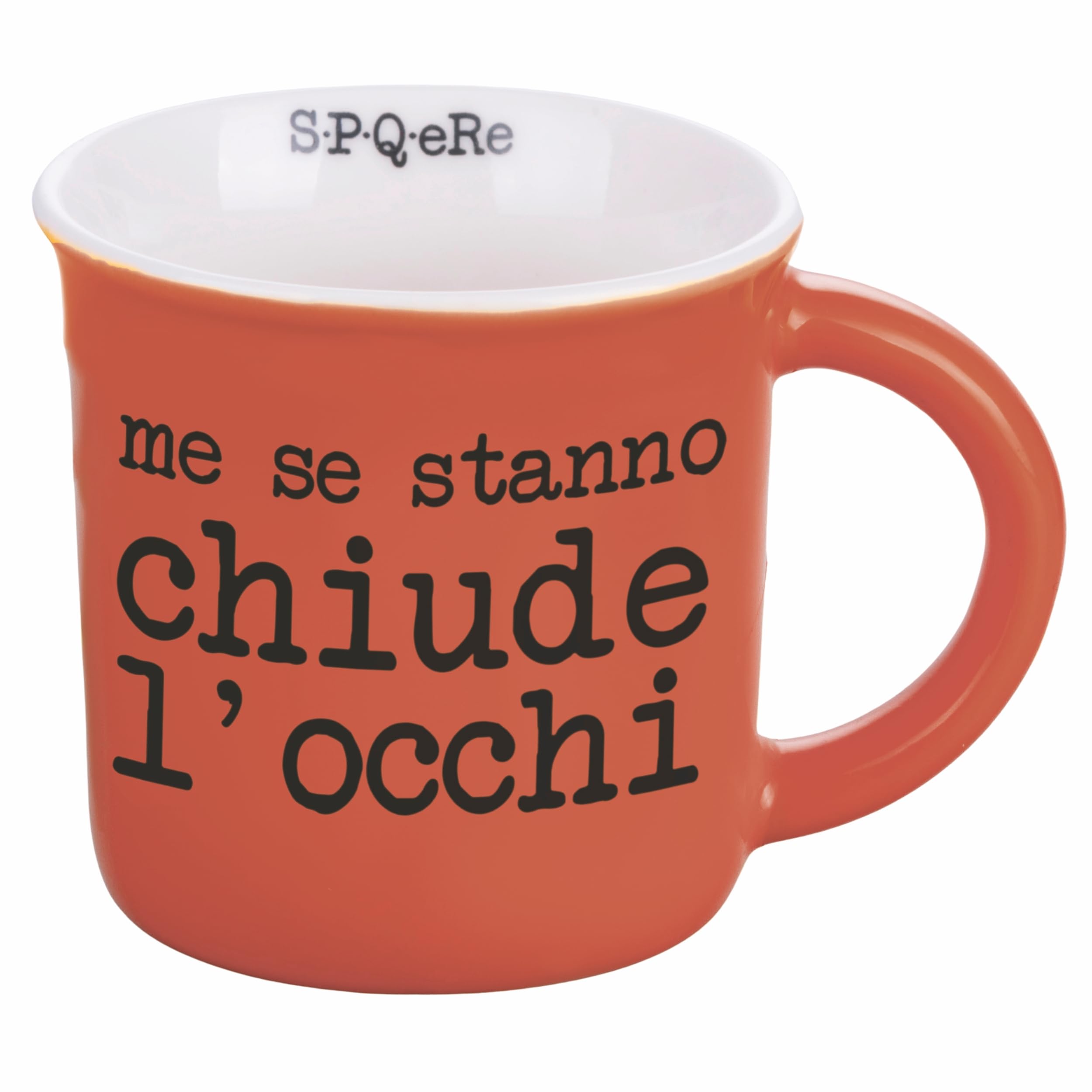 Villa Collection Hela – Set 4 Tazzine Da Caffè In Gres Blu – Motivo Legno, 10 Cl - 3