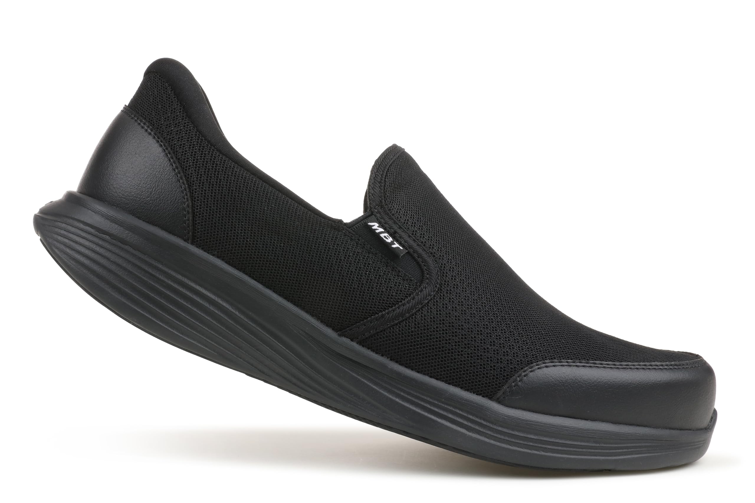 MBT SF-Modena De-Slip On 4E Calzado para Hombre y Mujer. Diseño con tecnología de redistribución de presión y Suela con Eje de pivote para un Movimiento Activo.
