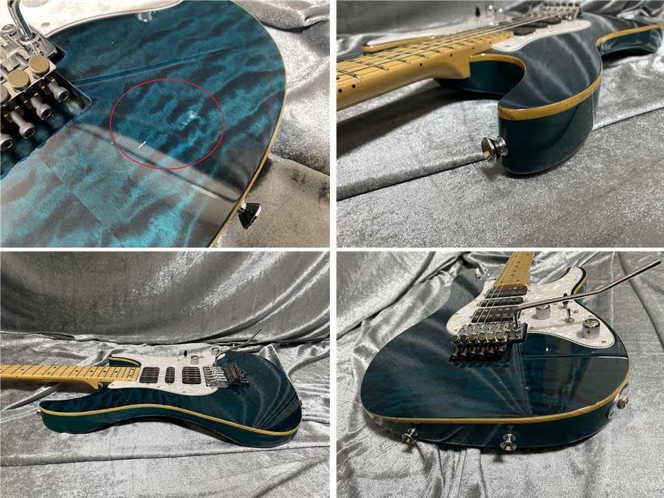 Amazon.co.jp: SCHECTER SD-2-24 AS 国産本格モデル！ 極上キルトTOP  