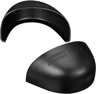 Steel Toe Covers for Shoes, Anti Smash Protection for Work Boots | Black Steel Guard, Puncture Resistant Design, Suitable for Men and Women in Warehouses and Factories