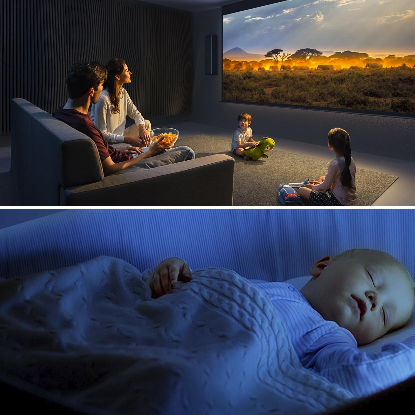 Tragbare Verdunkelungsvorhänge für Fenster (145cm x 100cm) - 100% Temporäre Verdunkelung für Schlafzimmer, Baby, Reisen, Einfach anzubringen, Passend für Fenster jeder Größe und Form